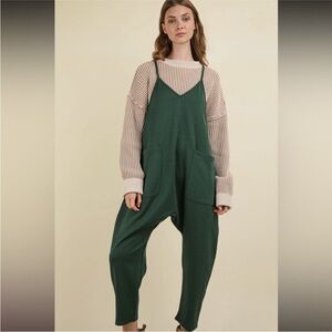 Forest Green Jumpsuit Size M NWT